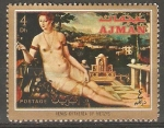 Stamps United Arab Emirates -  VENUS  CYTHEREA  POR  METZYS