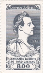 Stamps Brazil -  Centenario de la muerte de Joao Caetano