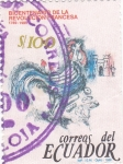 Stamps Ecuador -  Bicentenario de la revolución francesa