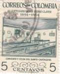 Stamps Colombia -  Convento y celda del Santo-Cartagena