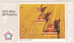 Stamps Nicaragua -  Agricultura -200 años de progreso