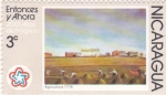 Stamps : America : Nicaragua :  Agricultura -200 años de progreso
