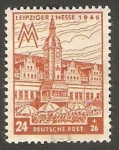 Stamps Germany -  39 - Feria de Leipzig 1946