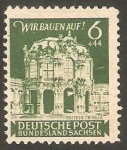 Stamps Germany -  23 - Castillo de Dresde
