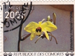 Stamps Comoros -  Vanilla planifolia - Flora
