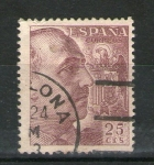 Stamps Spain -  1048-General Franco