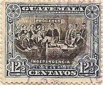 Stamps : America : Guatemala :  Próceres independencia