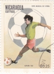 Stamps Nicaragua -  Copa Mundial de Futbol España-82 