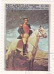 Stamps Nicaragua -  200 Aniversario del nacimiento de Simón Bolívar