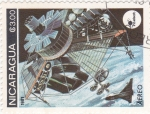 Stamps Nicaragua -  Aeronáutica- comunicaciones