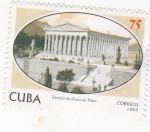 Sellos de America - Cuba -  Templo de Diana en Efeso