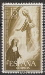 Stamps Spain -  ESPAÑA SEGUNDO CENTENARIO USD Nº 1206 (0) 15C CASTAÑO SAGRADO CORAZON
