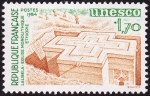 Stamps France -  ETIOPÍA -Iglesias talladas en la roca de Lalibela