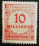 Stamps Germany -  Numeral