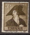Stamps Spain -  ESPAÑA SEGUNDO CENTENARIO USD Nº 1212 (0) 50C OLIVA GOYA