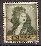 Stamps Spain -  ESPAÑA SEGUNDO CENTENARIO USD Nº 1214 (0) GOYA 