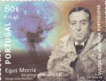 Stamps Portugal -  Egas Moniz- medicina