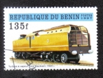 Stamps Benin -  Steam turbine, Reid Maclead, 1920