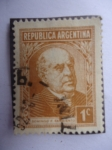 Stamps Argentina -  Domingo F. Sarmiento -(Escritor y Político 1811-1886)