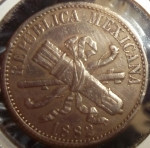 monedas del Mundo : America : M�xico :  1882 (Anverso)