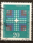 Stamps Germany -  83.Día católica alemana de 1970 en Trier.
