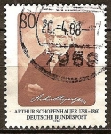 Stamps Germany -  Bicentenario del nacimiento de Arthur Schopenhauer (filósofo).