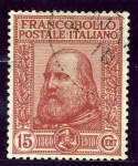 Stamps Italy -  Garibaldi