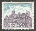 Stamps Spain -  Castillo Monterry, en Verín, Orense