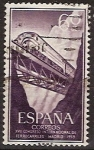 Stamps : Europe : Spain :  ESPAÑA SEGUNDO CENTENARIO USD Nº 1233 (0) 60C VIOLETA  OSCURO 
