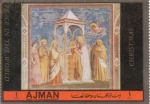 Sellos de Asia - Emiratos �rabes Unidos -  Pintura religiosa