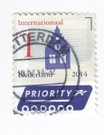 Sellos de Europa - Holanda -  Correo internacional prioritario