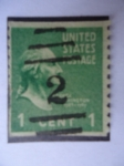 Stamps United States -  George Washington.