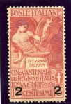 Sellos del Mundo : Europa : Italia : Sellos conmemorativos de 1911 con nuevo valor
