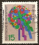 Stamps Germany -  75 años 01 de mayo.