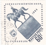Stamps Hungary -  Estatua