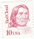Stamps United States -  Red Cloud