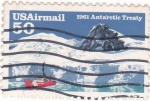 Sellos de America - Estados Unidos -  1961 Travesía por el Antartico