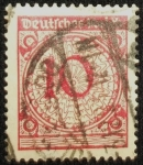 Stamps Germany -  Numeral