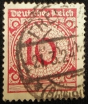 Stamps Germany -  Numeral