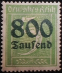 Stamps Germany -  Numeral