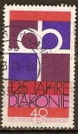Stamps Germany -  125 años Diakonia.
