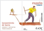 Stamps : Europe : Spain :  El lanzamiento de barra