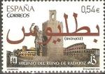 Stamps Spain -  MILENIO  DEL  REINO  DE  BADAJOZ