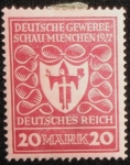 Stamps Germany -  Escudo de Armas Munich