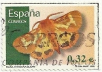 Stamps Spain -  FLORA Y FAUNA. MARIPOSA, Hyphoraia dejeani. EDIFIL 4466