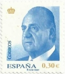 Stamps Spain -  SERIE BÁSICA JUAN CARLOS I.Va SERIE. VALOR FACIAL 0.30€. EDIFIL 4296