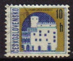 Sellos de Europa - Checoslovaquia -  CHECOSLOVAQUIA 1965 SCOTT 1346 SELLO CASTILLO JINDRICHUV HRADEC M-1575