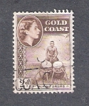 Stamps Ghana -  Tambores parlantes