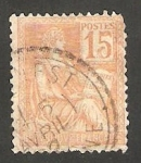Stamps France -  117 - Mouchon