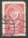 Stamps : Europe : Austria :  200 - Alegoría